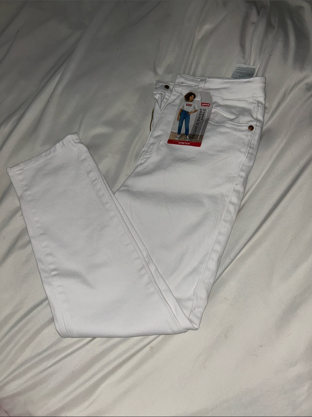 Levi's White Skinny Jeans - Kids